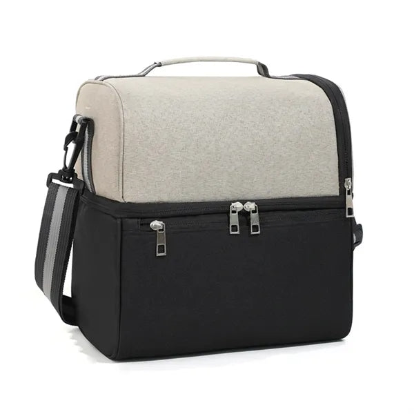 14 Can Dual Compartment Insulated Cooler Bag
