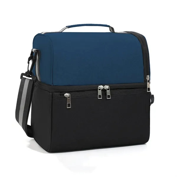 14 Can Dual Compartment Insulated Cooler Bag