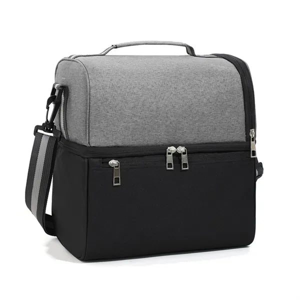 14 Can Dual Compartment Insulated Cooler Bag
