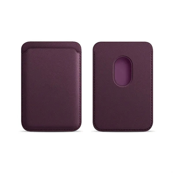 PU Leather Magnetic Card Wallet Holder