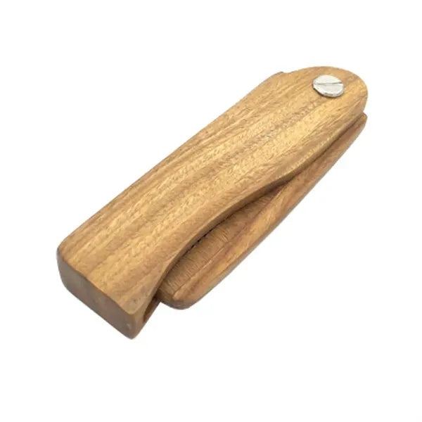 Portable Folding Wooden Comb