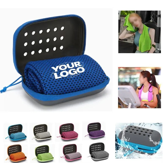Instant Cooling Quick Dry Towel With Case