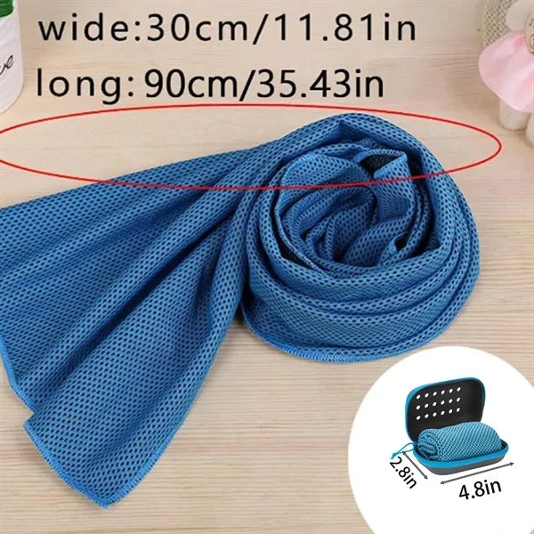 Instant Cooling Quick Dry Towel With Case