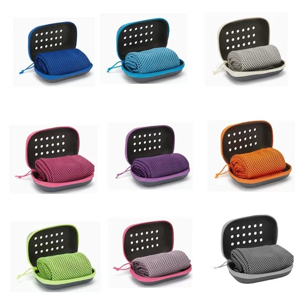 Instant Cooling Quick Dry Towel With Case