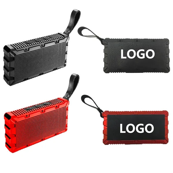 Portable waterproof and dustproof pocket Bluetooth speaker