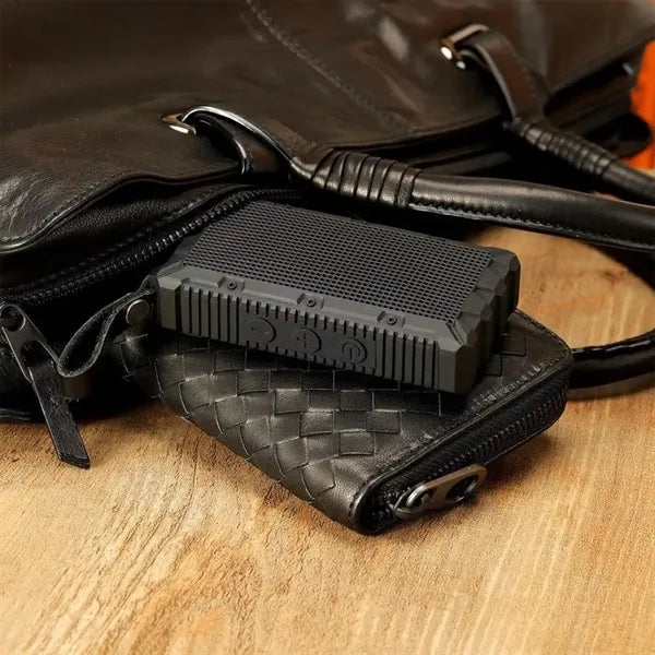 Portable waterproof and dustproof pocket Bluetooth speaker