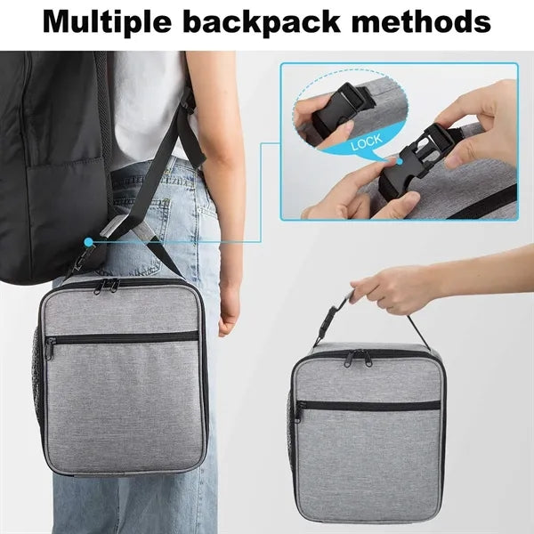Portable Office Work Insulated Lunch Box Bag
