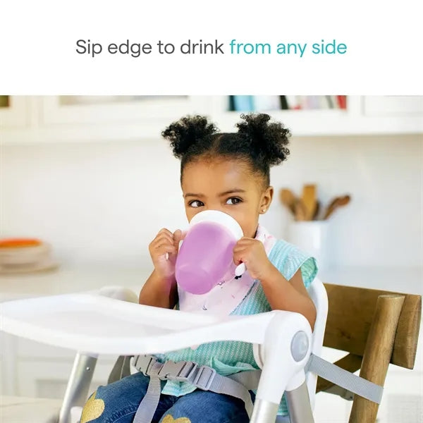 8oz Spill Proof Toddler Sippy Cups 360 Drinking Design