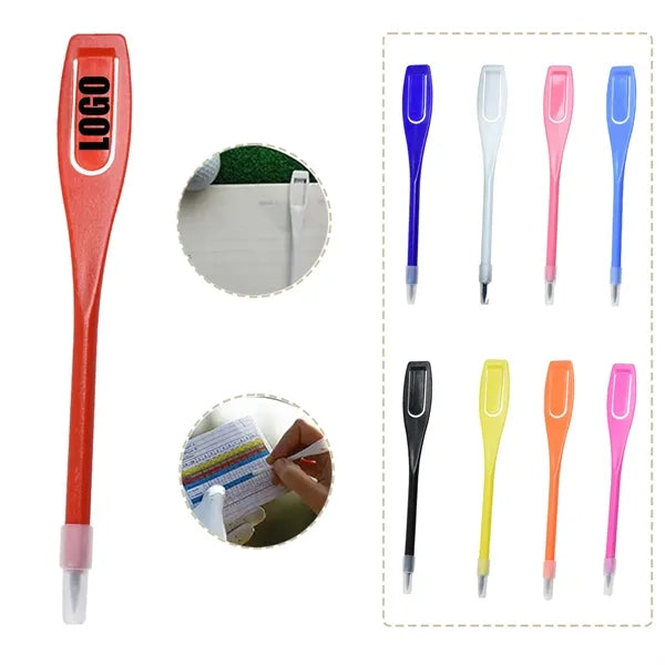 Square Handle Plastic Golf Pencils Clips with Cover