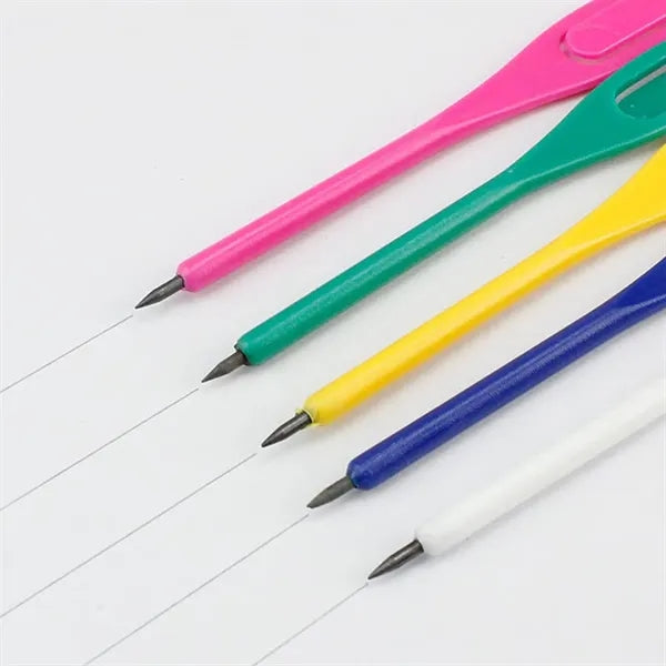 Square Handle Plastic Golf Pencils Clips with Cover