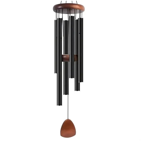26" Aluminium Tubes Wooden Wind Chimes