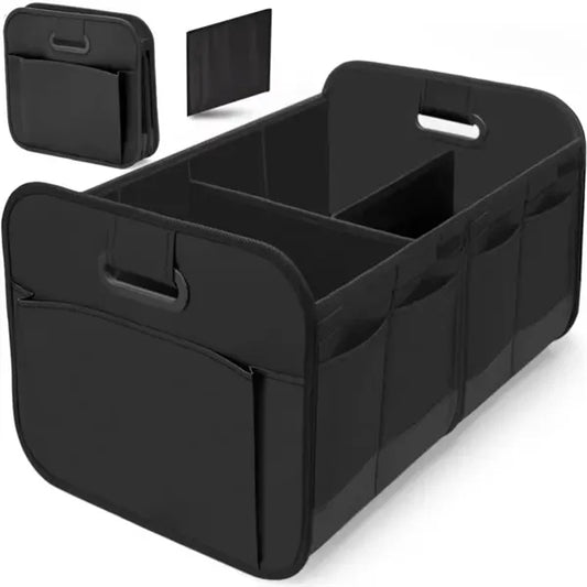 Large Capacity Car Trunk Storage Organizer with Handle