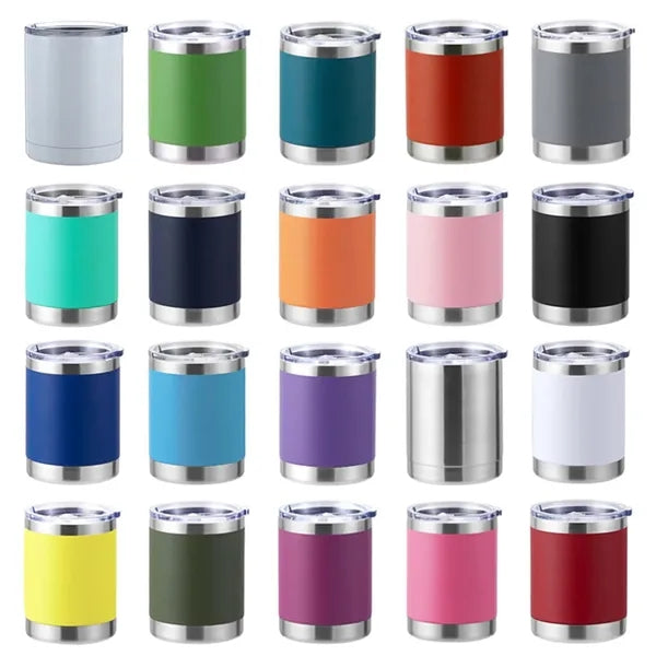 10 oz Stainless Steel Tumbler Travel Mug