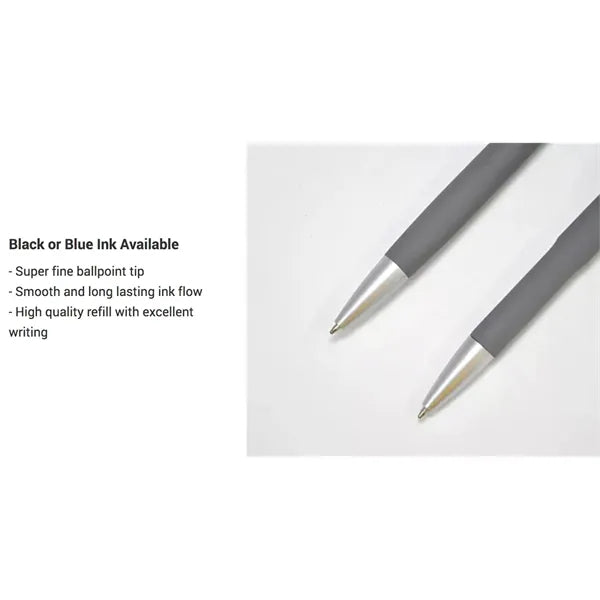 Rubberized Ballpoint Pen