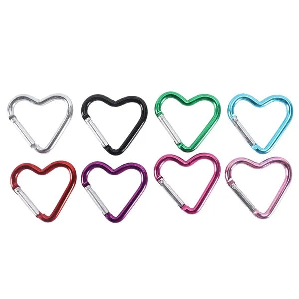 Aluminium Alloy Heart Shaped Carabiner