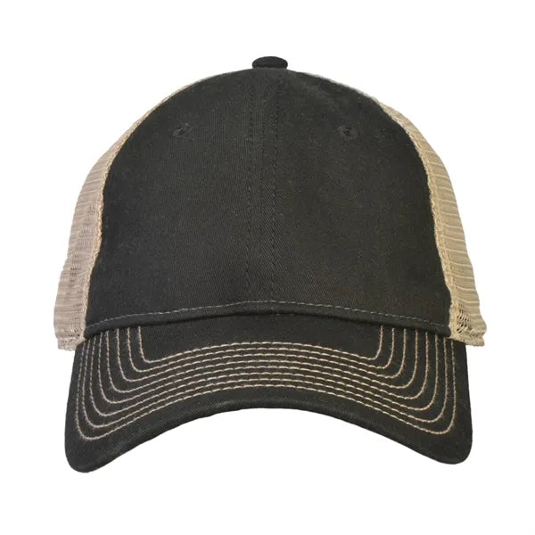 Soft Mesh Trucker Cap with Elastic Snapback