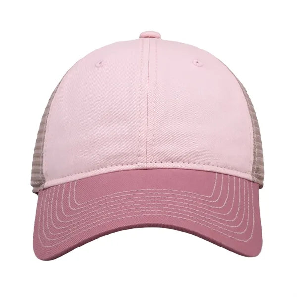 Soft Mesh Trucker Cap with Elastic Snapback
