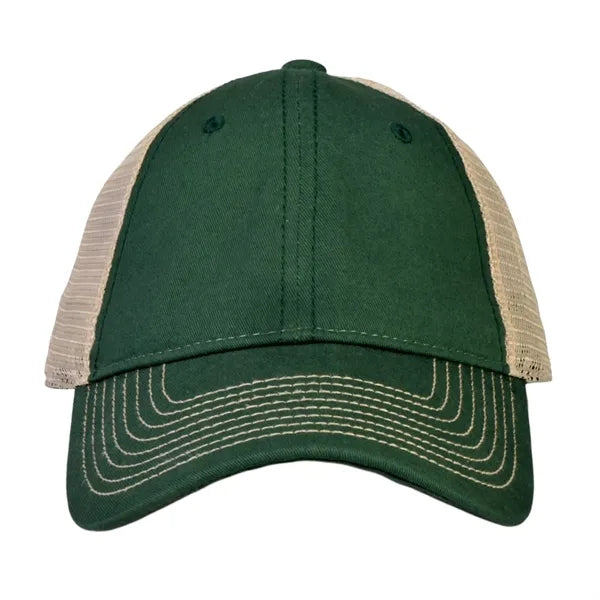 Soft Mesh Trucker Cap with Elastic Snapback