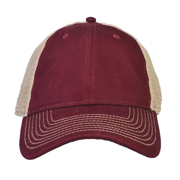 Soft Mesh Trucker Cap with Elastic Snapback