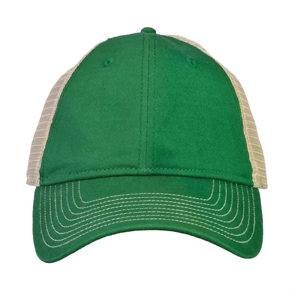 Soft Mesh Trucker Cap with Elastic Snapback