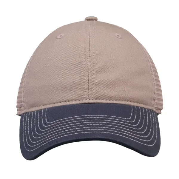 Soft Mesh Trucker Cap with Elastic Snapback