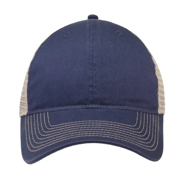 Soft Mesh Trucker Cap with Elastic Snapback