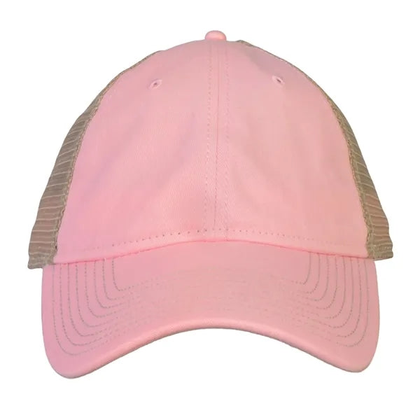 Soft Mesh Trucker Cap with Elastic Snapback