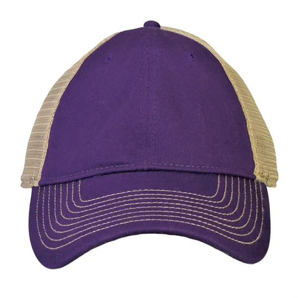 Soft Mesh Trucker Cap with Elastic Snapback