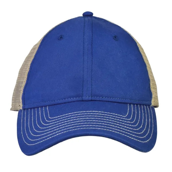 Soft Mesh Trucker Cap with Elastic Snapback