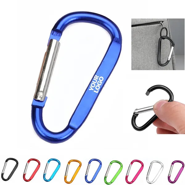 Aluminum D Shape Carabiner