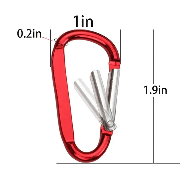 Aluminum D Shape Carabiner