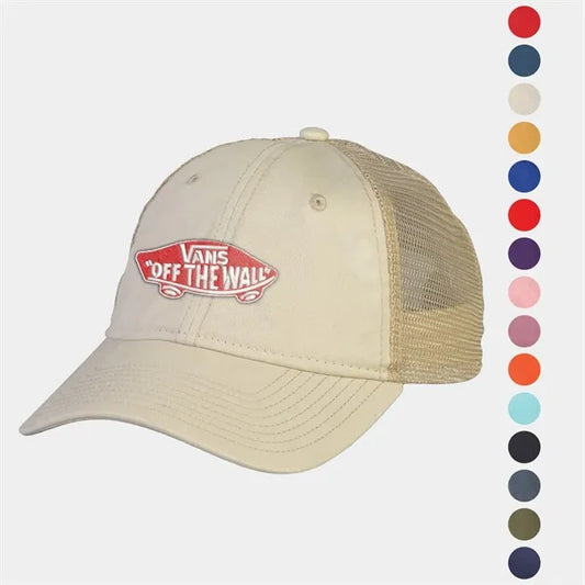 Soft Mesh Trucker Cap with Elastic Snapback