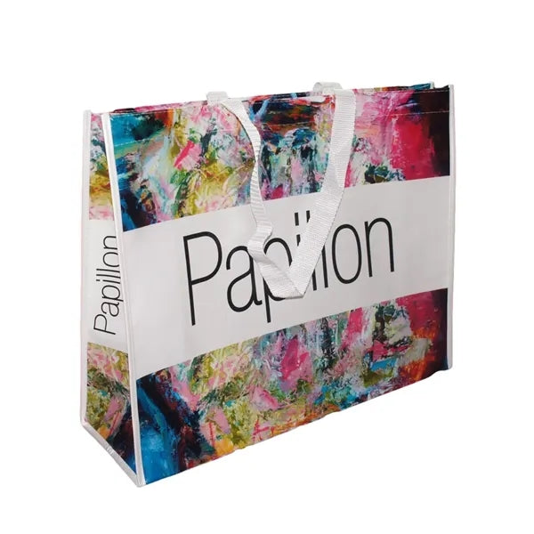 Laminated Grocery Tote Bag
