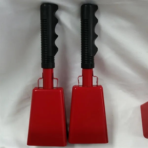 9 Inch Steel Cowbells with Handle