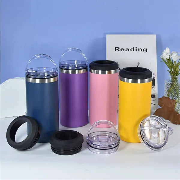 Vacuum Insulated Stainless Steel Tumbler With Lid