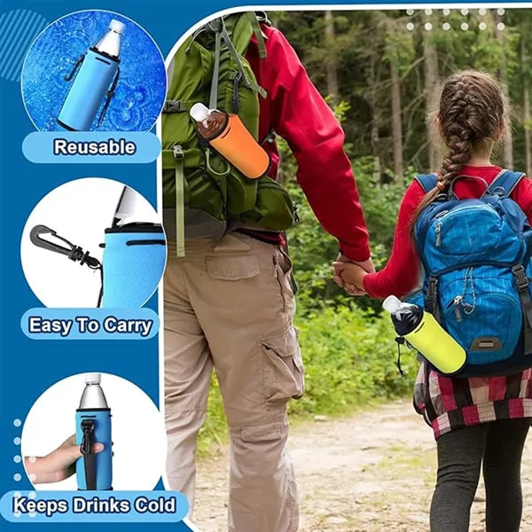 Neoprene Insulated Water Bottle Sleeves