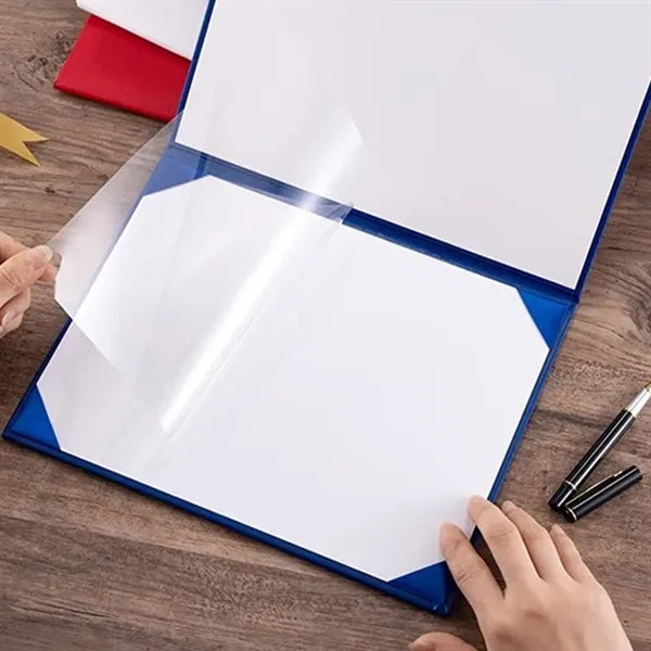Artificial Leather Customized Honorary Certificate Cover