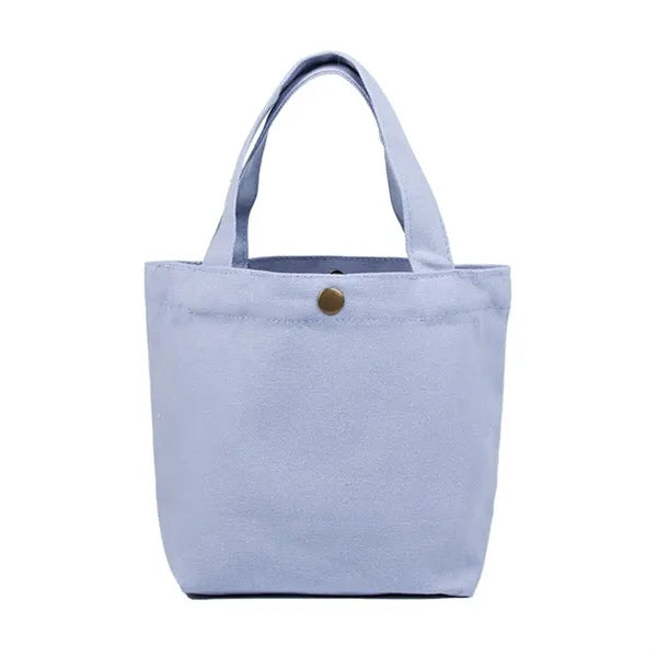 Mini Canvas Tote Handbag