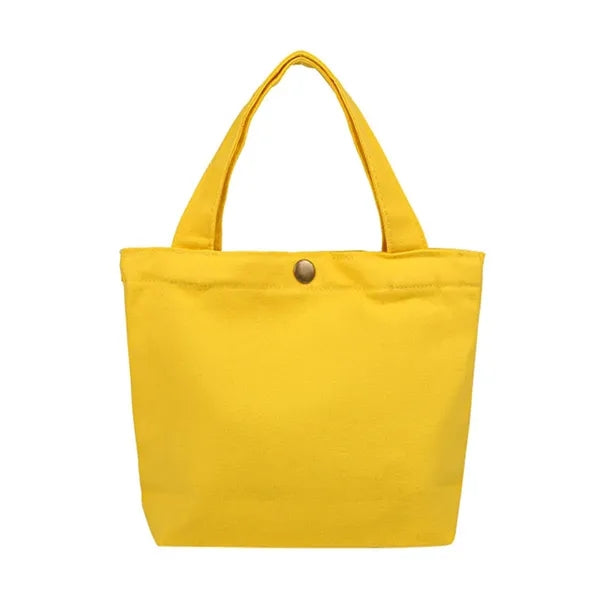 Mini Canvas Tote Handbag