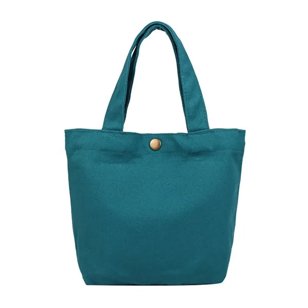 Mini Canvas Tote Handbag