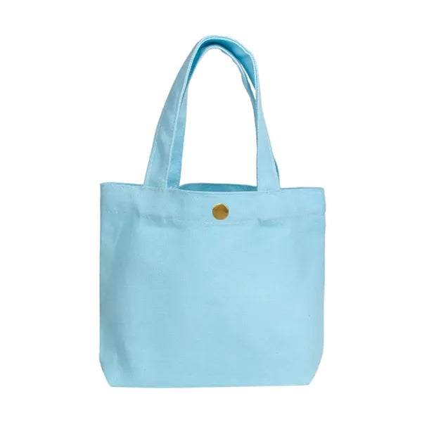 Mini Canvas Tote Handbag