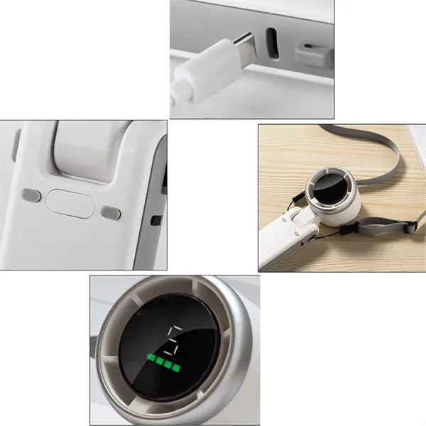 5 Gear Wind Mini USB Foldable Handheld Turbo Fan