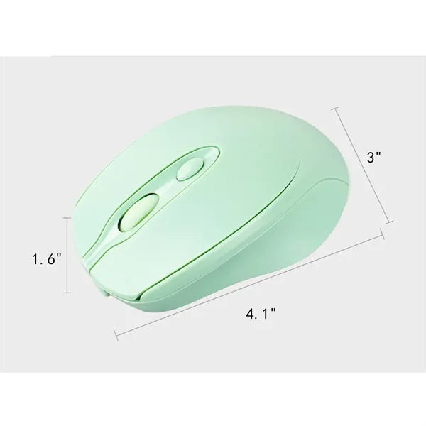 Rechargeable 2.4GHz USB Wireless Bluetooth Mouse