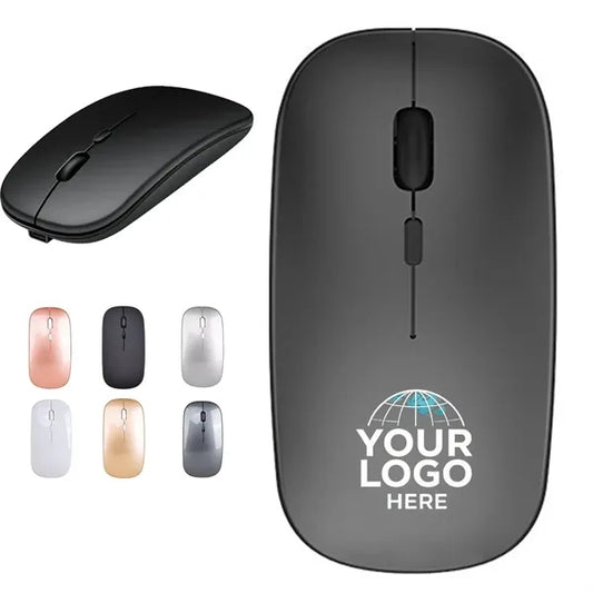 2.4G Dual Mode Rechargeable Wireless Bluetooth Mouse