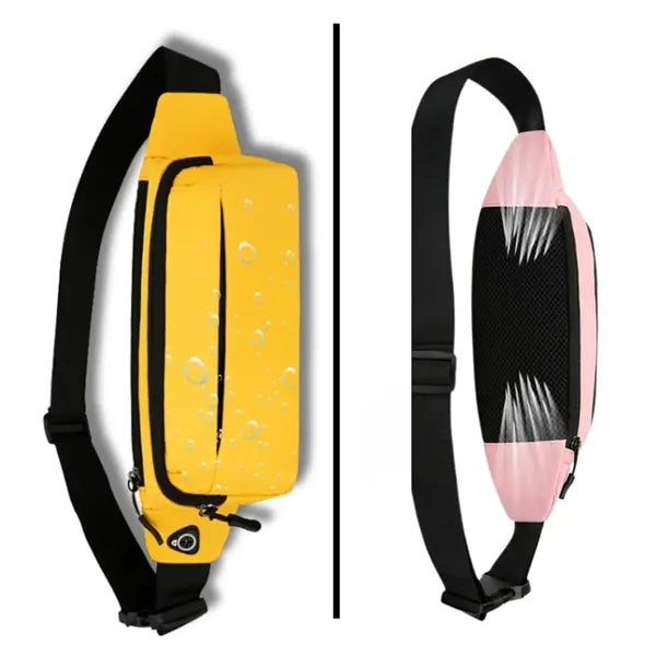 Waterproof Sports Waist Bag with Headphone Hole