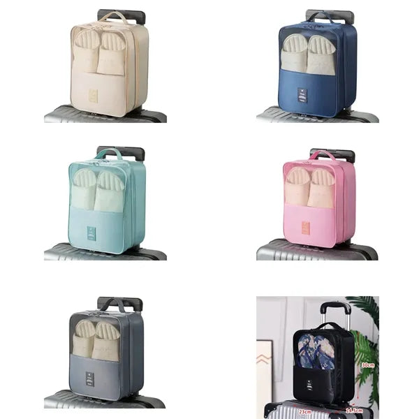 Waterproof Travel Shoe Bag Organizer Shoe With Zipper