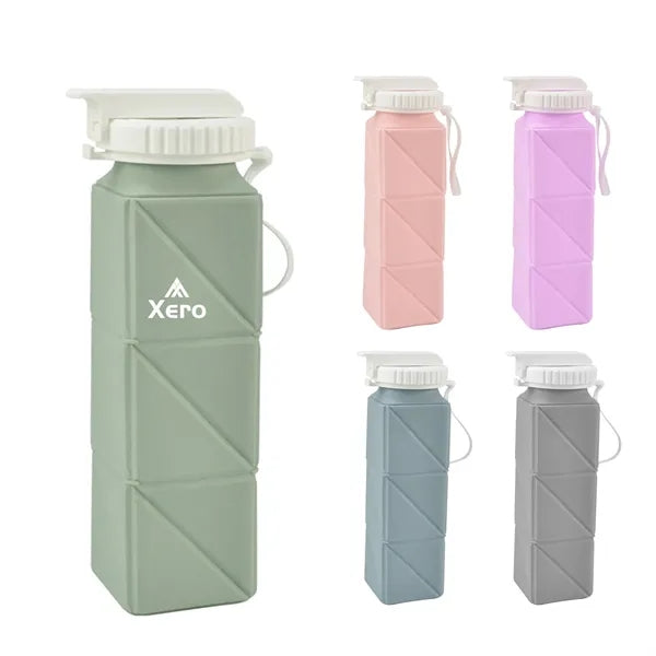 Travel Collapsible Silicone Foldable Water Bottles Cups