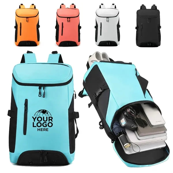 Badminton Tennis Bag Duffle Backpack with Shoe Compartment