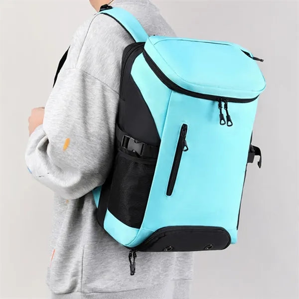Badminton Tennis Bag Duffle Backpack with Shoe Compartment