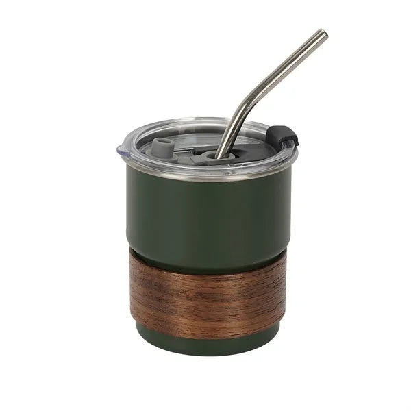 Wooden Sleeve Stainless Steel Water Cup